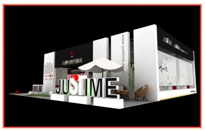 China Exposição modular personalizada livre da cabine da expo do projeto, exposições portáteis resistentes da propaganda à venda