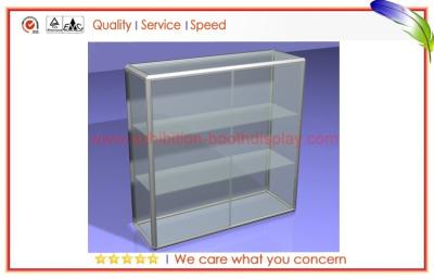 China Portable Museum glass curio cabinets Display Case for commercial for sale