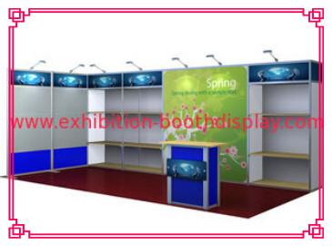 China Cabine modular da feira profissional 10x20, exposição de alumínio do suporte da exposição à venda