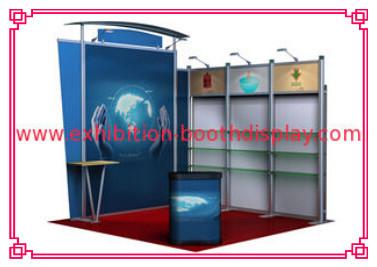 China De zilveren Draagbare Tradeshow-Cabines, Norm 3 x 3custom Handel tonen Vertoningen Te koop