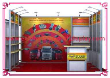 China Cabines van aluminium tonen de Draagbare Tradeshow, Kledingshandel Vertoningscabine Te koop