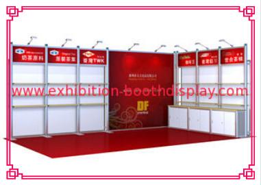 China Exposições modulares e portáteis da feira profissional/soluções versáteis feitas sob encomenda da exibição à venda