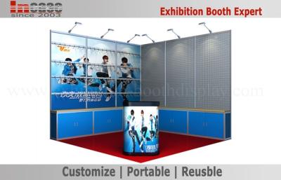 China Portable portátil de alumínio do suporte da cabine da exposição 6063 para anunciar à venda