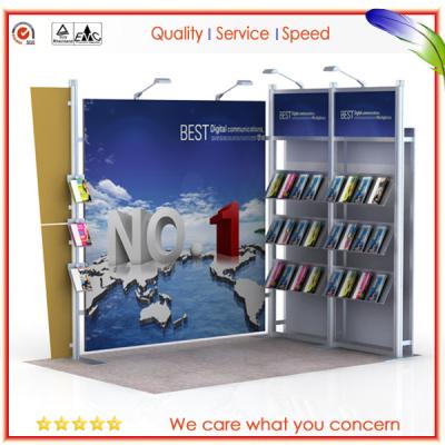 China Exhibition Portable Tradeshow Booths 10ft Durable Easy to Set Up for sale