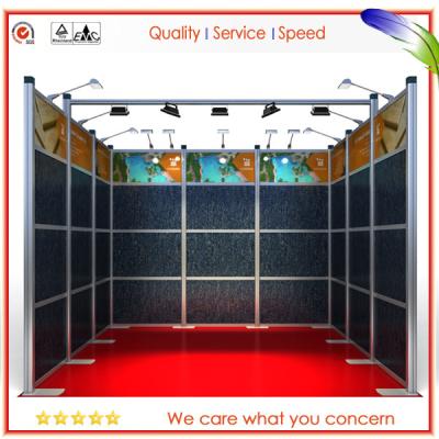 China Portable Reusable Exhibition Booth Stand Structure Hybrid Modular for sale