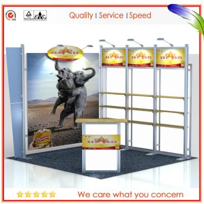 China Environmental Aluminum Booth Structure Hybrid Modular Exhibition Booth Stand for sale