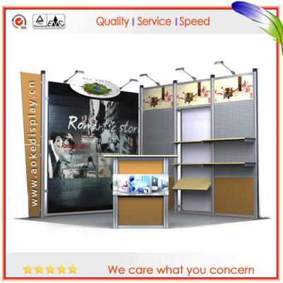 China Customized Aluminum Booth Portable Display Stand Modular For Exhibition for sale