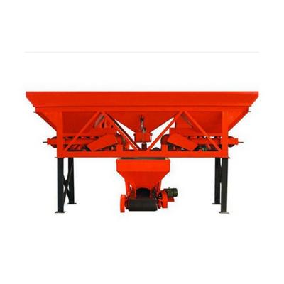 China Fast unloading and can be customized. New Type Factory Two Bucket Concrete Concrete Batching Machine for sale