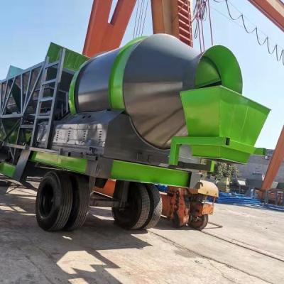 China Fast speed and high output. YJZM100 Mobile Drum Concrete Mixing Plant Cement Mixing Plant Concrete Mixing Plant China Concrete Equipment for sale