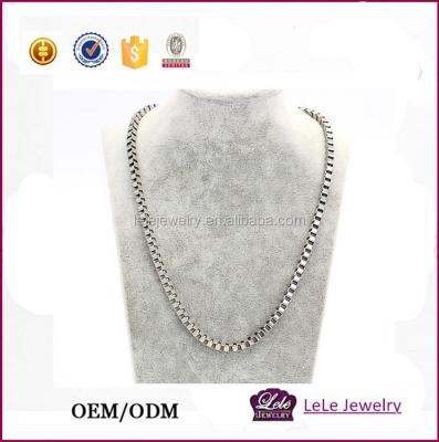 China Alibaba silver stainless steel men's chain Italy in India Russian wholesale sterling silver handmade chain for sale for sale