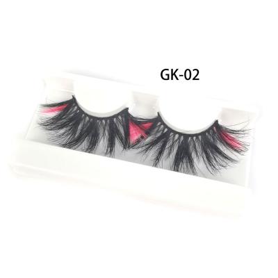 China 2022 Wholesale Long Lasting Colored Eyelashes 2022 25mm 3D Mink Eyelashes Dramatic Dramatic Tapered Siberian Mink Eyelashes Lashes With Magnet Custom Box for sale