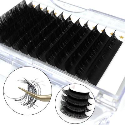 China Long Volume Natural Private Label Classic Individual Eyelash Extensions 0.03 0.05 0.15 0.25mm Eyelash Extension Trays Other Eyelas for sale