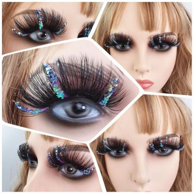 China Best Quality Cruelty Free 20mm 25mm Lint False Eyelashes Real Mink Long Lasting 3d Strip With Custom Logo Private Label Packaging for sale