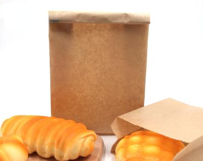 China Wholesale Recyclable Kraft Paper Bag Coffee Bread Food Wrapping Paper Thick Food Packaging Box for sale