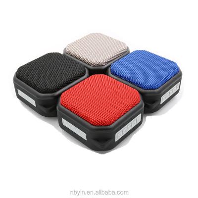 China NBY2230 cube waterproof IPX 5 mini wireless bluetooth speaker for sauna with lanyard for sale