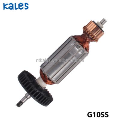 China G10SS Angle Grinder Spare Part Copper Armature for sale