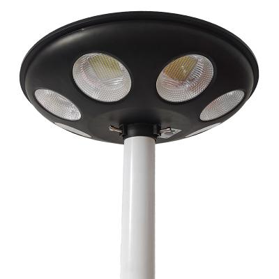 China Garden UFO Round Shape Solar Light All In One Led Outdoor Solar Garden Lights for sale