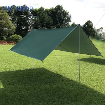 China CHUVABAND Glamping Outdoor Camping Windproof Cotton Tarpaulin Sun Shelter Tent Soft Canopy Tarp Tent for sale