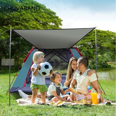 China Windproof CHUVABAND Automatic Outdoor Sport Family 3-4 Person House Fast Popup Instant Camp Tent for sale