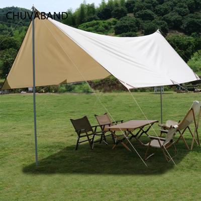 China CHUVABAND Sunscreen Beach Camping Field Custom Tent Ultralight Portable Rainproof Windproof Tent Super Awning Canopy for sale