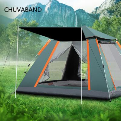 China CHUVABAND Luxury Inflatable Windproof Large 4-6 People Buy Automatic Family Large Waterproof Outdoor Camping Tent For Sale for sale