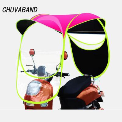 China CHUVABAND Electric Scooter Umbrella Morden Motorcycle Umbrella Bike Cover Sunshade Luxury Wholesale Waterproof Windproof Umbrella For Rain for sale