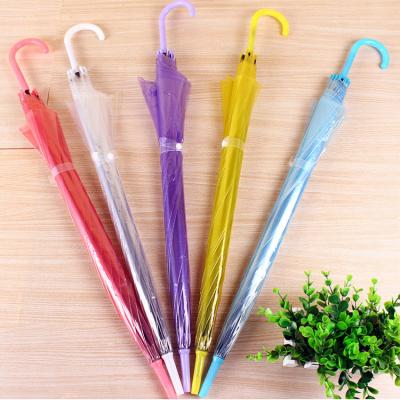 China Custom Straight Transparent Cleap Promotion Golf Gift Rain CHUVABAND Clear PVC Umbrella Windproof Casual Paraguas Parapluie Sombrillas for sale