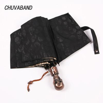 China Morden Black Luxury High Quality Designer Umbrella Rain Men CHUVABAND Automatic Umbrella For Men Rain Windproof Folding Wholesale Umbrellas for sale