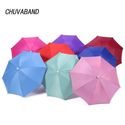 China Morden Deluxe Doll's CHUVABAND Mini Solid Color Beads Rain Accessory Umbrella Girls Play Toy Kids Dolls Accessories Birthday Gifts for Children for sale