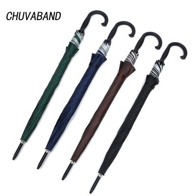 China CHUVABAND 16K Cane Umbrella Customizable Windproof Waterproof Automatic Umbrellas QY210007 Customizable Logo Axle Wholesale Casual Umbrella for sale