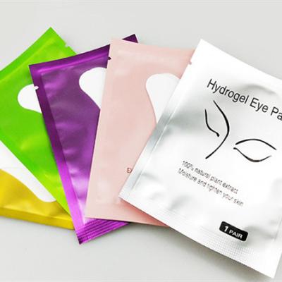 China Anti-wrinkle private label hydrogel eye patches for eyelash extensions whips eye gel patch for sale