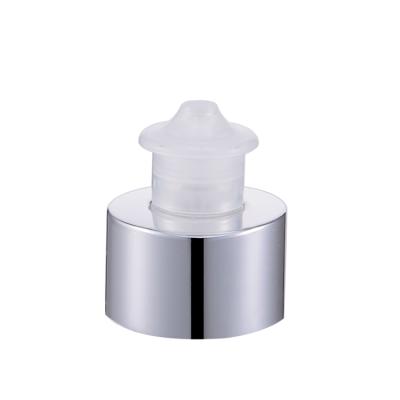 China 20/410,24/410,28/410 Color Bottle Screw Pull Push Push Pilfer Proof Customized Plastic Cap for sale