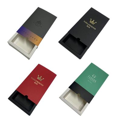 China Biodegradable Facial Mask Color Box Printing Custom Make Tea Gift Packing Flat Pack Drawer Craft Paper Box for sale