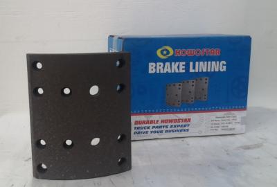 China 12 Holes Brake Lining Replacement Howo Truck Brake Lining for sale