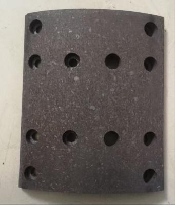 China Brake Lining Replacement WG9761450185 WG9761450119 10 Holes + 2 Holes for sale