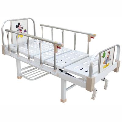 China One Crank HP-X04 One Crank Children Medical Bed Adjustable With Detachable Metal Siderails for sale