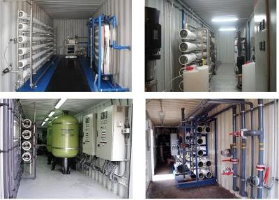 China Mobile RO Plant Solar Sea Water Swro Desalination Plant Desalination Containerized  Seawater Desalination plant for sale