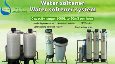 China                  Fiberglass Tank Resin Regeneration Water Softener, Cation Exchange Water Softener System              for sale