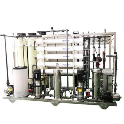 China industrielle entionisierte Wasser-Systeme 5 Mikrometer mit 2 RO und 1 EDI zu verkaufen