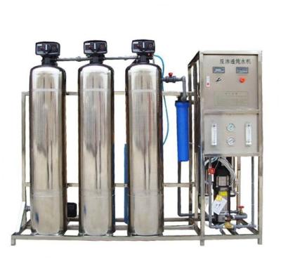 China Demineralized Containerized Water Treatment Plant 1000LPH With PLC for sale