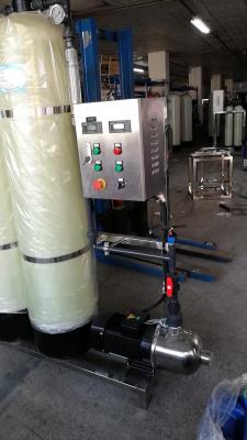 China 3KW Deionized Water Systems , Ion Exchange Resin Filter 60% - 75% Recovery for sale