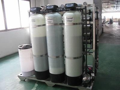 China 2TPH Deionized Water Systems , PLC mixed bed demineralizer ODM Available for sale