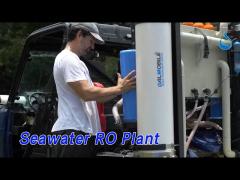 UTV Tow Trailer Seawater RO Plant Purification High Capacity For Drinking