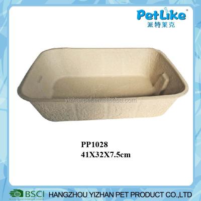 China Eco Friendly Reuse Disposable Garbage Tray Box For Kitty for sale