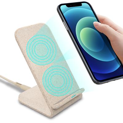 China Cell Phone PLA Biodegradable Wireless Charger Station for sale