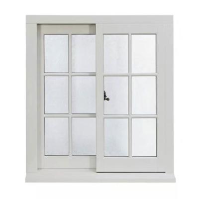 China Modern the latest design of french doors and windows, tilted swing windows, aluminum cladding solid wood patio doors for sale