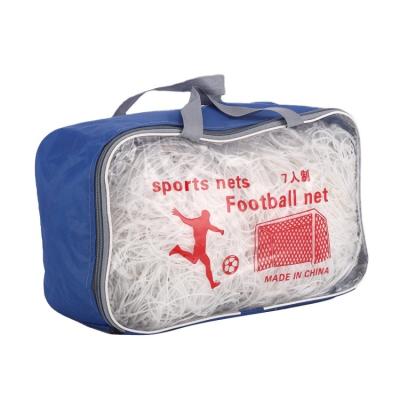 China Match.training Kanglemei Customized Practice PE 5 Player Soccer Goal Net With Bag for sale