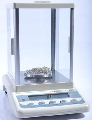 China 300g / 0.001g Precision Digital Carat Scale , laboratory balance scales for sale