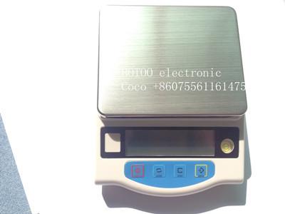 China 600g LCD Touch Screen Carat Scale 0.01g , Digital table top scale For Household for sale