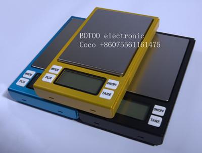 China 500g / 0.01g Digital Pocket Scale With Tare LCE For Jewelry Scale for sale